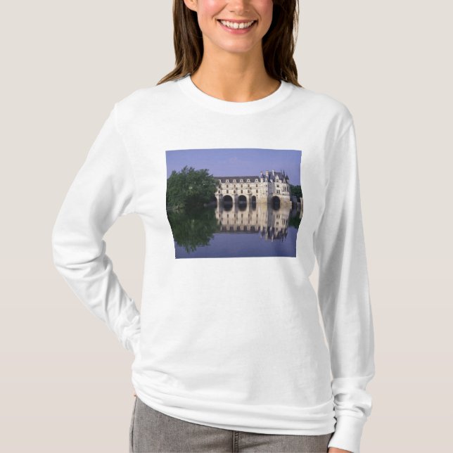 Camiseta Castelo de Chenonceau, Vale do Loire, (Frente)