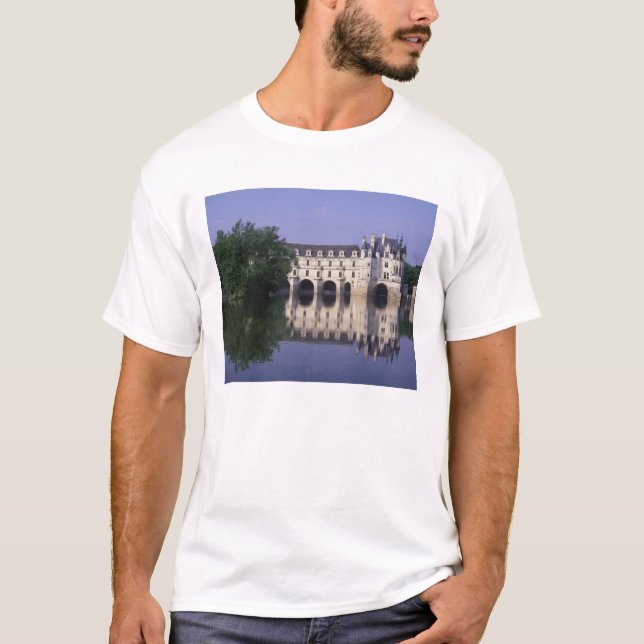 Camiseta Castelo de Chenonceau, Vale do Loire, (Frente)