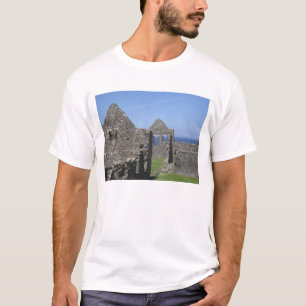 Camiseta Castelo de Dunluce perto de Bushmills e Portrush,
