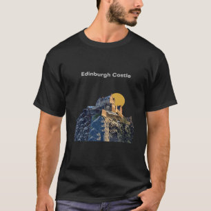 Camiseta Castelo de Edimburgo Escócia Conto de Fadas Royal