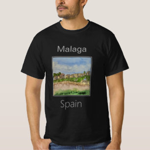 Camiseta Castelo de Gibraltar, Málaga, Espanha