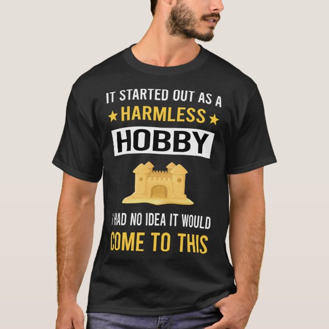 Camiseta Castelo de Hobby Sand sem pelo (Frente)