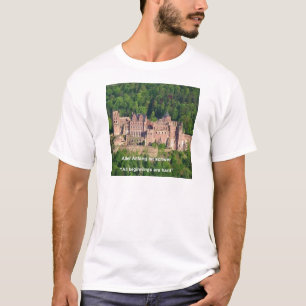 Camiseta Castelo de Neuschwanstein Frankfurt & Citação Alem