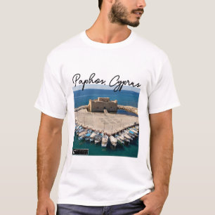 Camiseta Castelo de Paphos e Assinatura