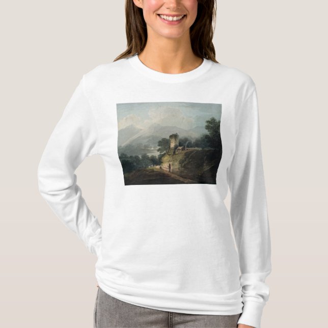 Camiseta Castelo de Ross, Killarney, Kerry do condado (Frente)