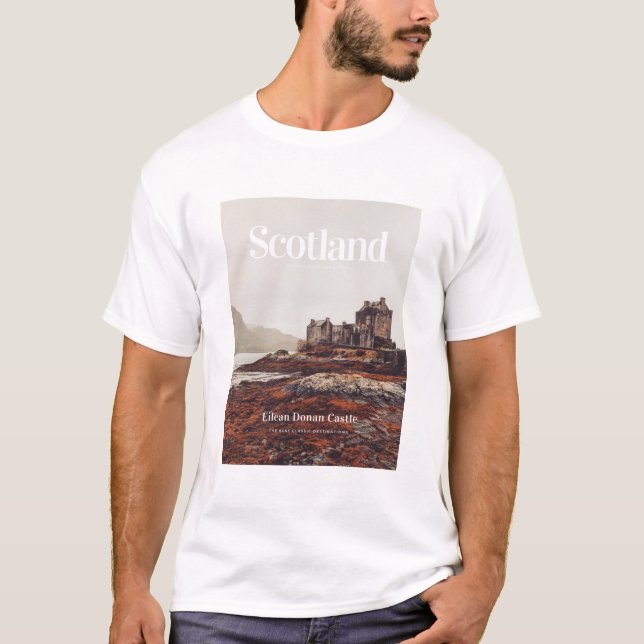 Camiseta Castelo de Scotland_Eilean Donan (Frente)