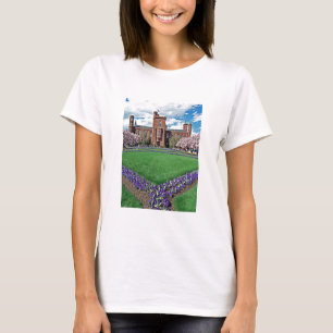 Camiseta Castelo de Smithsonian e jardim de Haupt