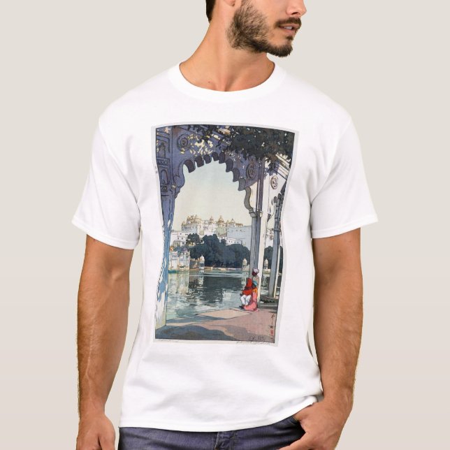 Camiseta Castelo de Udaipur, Índia, Hiroshi Yoshida (Frente)