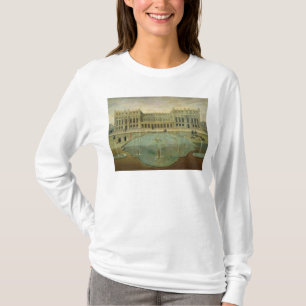 Camiseta Castelo de Versalhes do lado do jardim