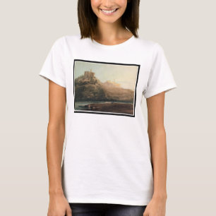 Camiseta Castelo de Warkworth, Northumberland, c.1798 (w/c,