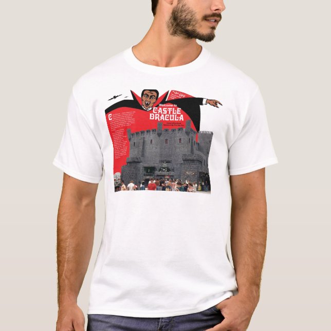 Camiseta Castelo Dracula em Wildwood, New-jersey (Frente)