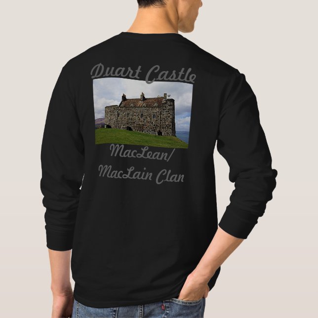 Camiseta Castelo Duart - Clã MacLean/MacLain (Verso)