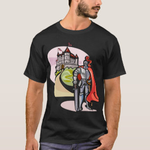 Camiseta Castelo e cavaleiro