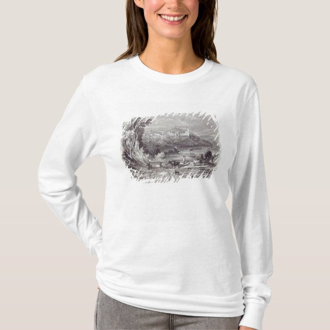Camiseta Castelo e cidade de Arundel (Frente)