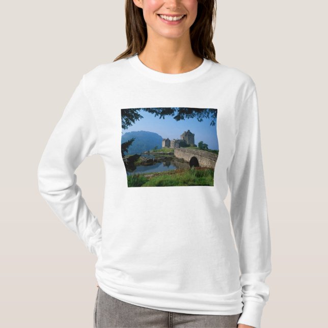 Camiseta Castelo Eilean Donan, Highlands, Escócia 2 (Frente)