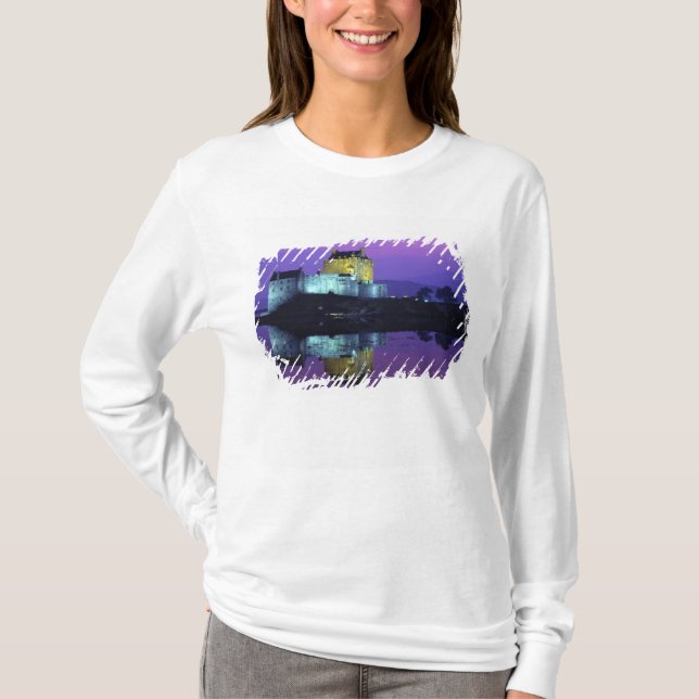 Camiseta Castelo Eilean Donan, Highlands, Escócia 4 (Frente)