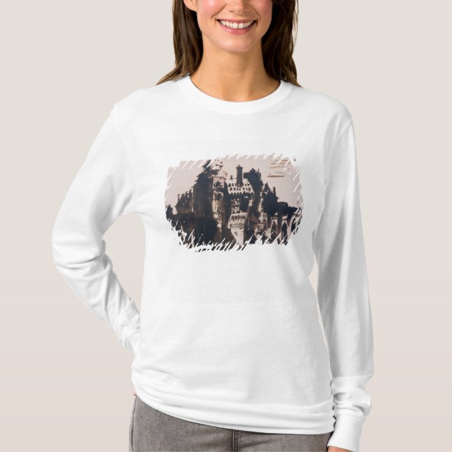 Camiseta Castelo fortificado por duas pontes (Frente)