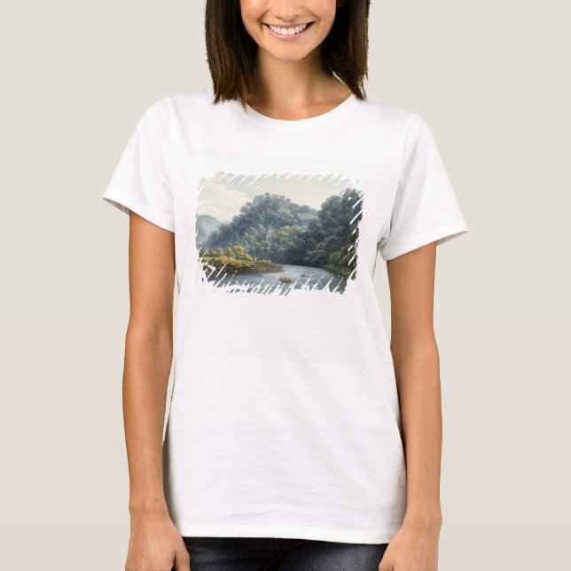 Camiseta Castelo Goodrich no Wye (c/c, caneta e tinta, giz (Frente)