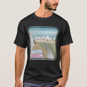 Camiseta Castelo Hill Boulding Nova Zelândia