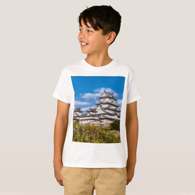 Camiseta Castelo Himeji #5, Japão (Frente Completa)
