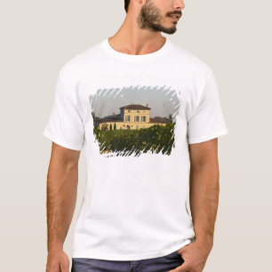 Camiseta Castelo Lafleur Petrus e vinhedo, em Pomerol,