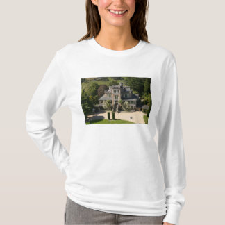 Camiseta Castelo Larnach, Dunedin, Nova Zelândia - aérea
