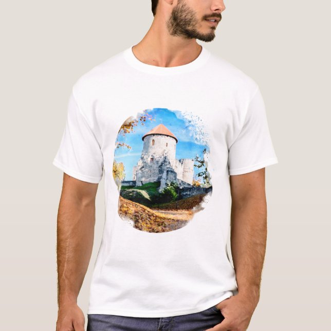 Camiseta castelo medieval (Frente)
