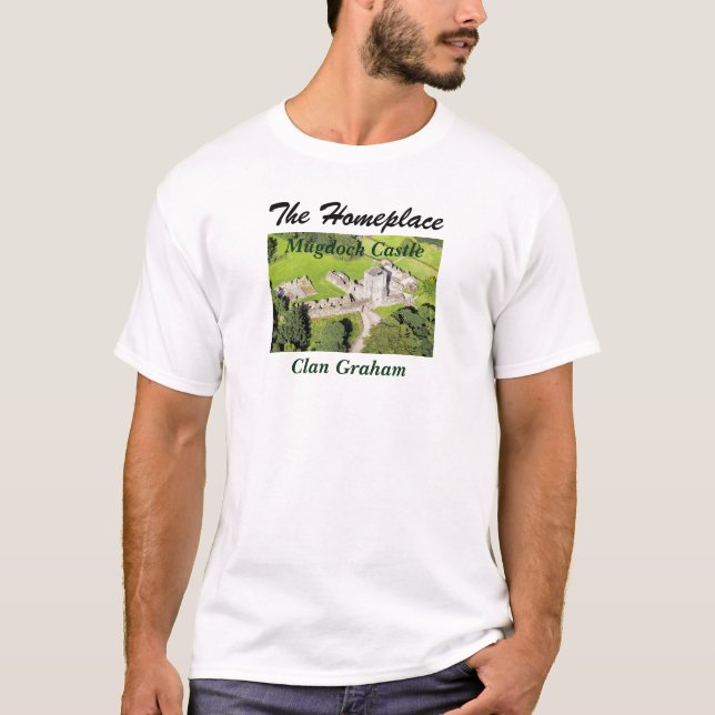 Camiseta Castelo Mugdock - Clan Graham (Frente)