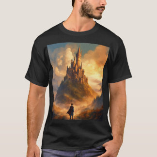 Camiseta "Castelo nas Nuvens: Tee Dreamscape"