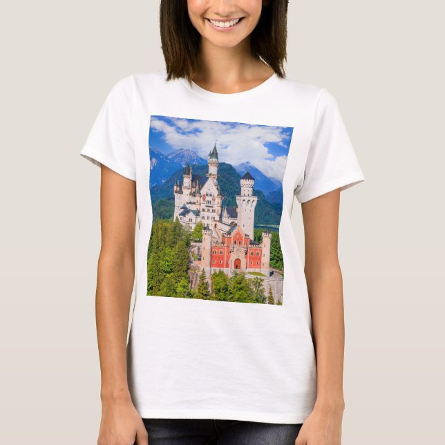 Camiseta Castelo Neuschwanstein Alemanha (Frente)