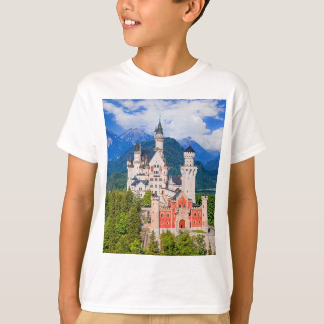 Camiseta Castelo Neuschwanstein Alemanha (Frente)