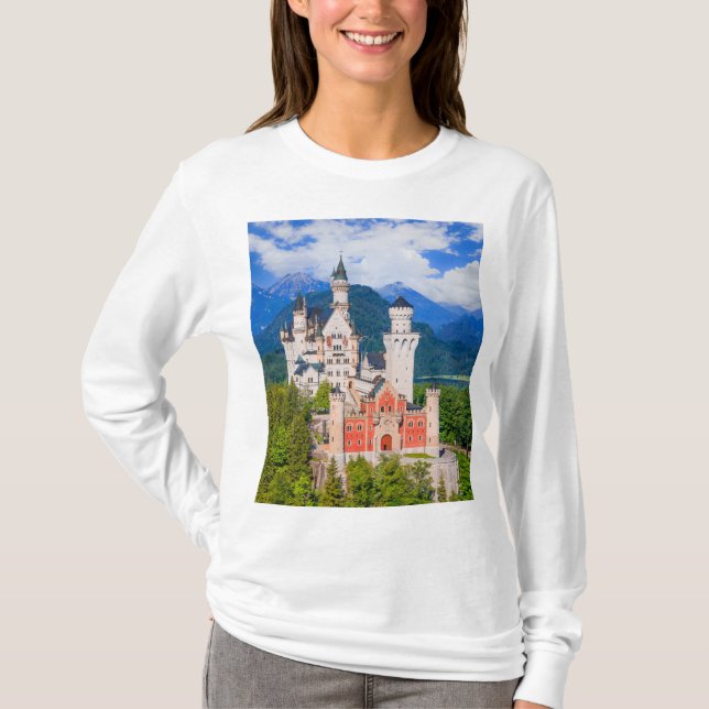 Camiseta Castelo Neuschwanstein Alemanha (Frente)