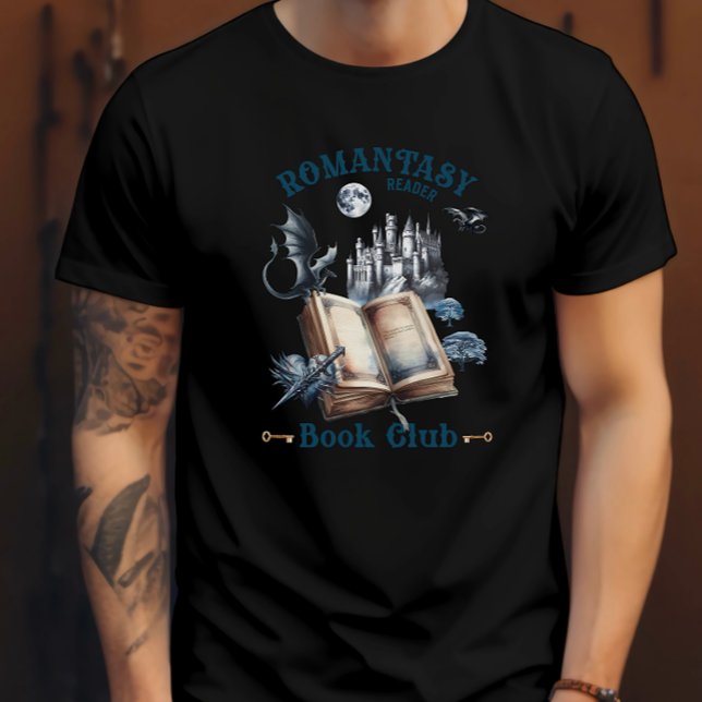 Camiseta Castelo Romantasy Reader Dragon Book Club (Criador carregado)