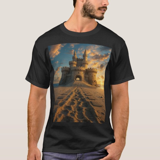Camiseta Castelo Sunset Sand - Fortaleza Fantasy Beach (Frente)