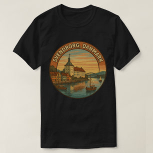Camiseta Castelo Svendborg Dinamarca