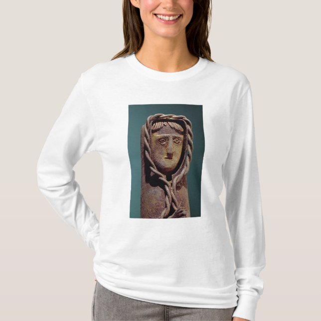 Camiseta Castiçal com uma figura de Jesus (Frente)