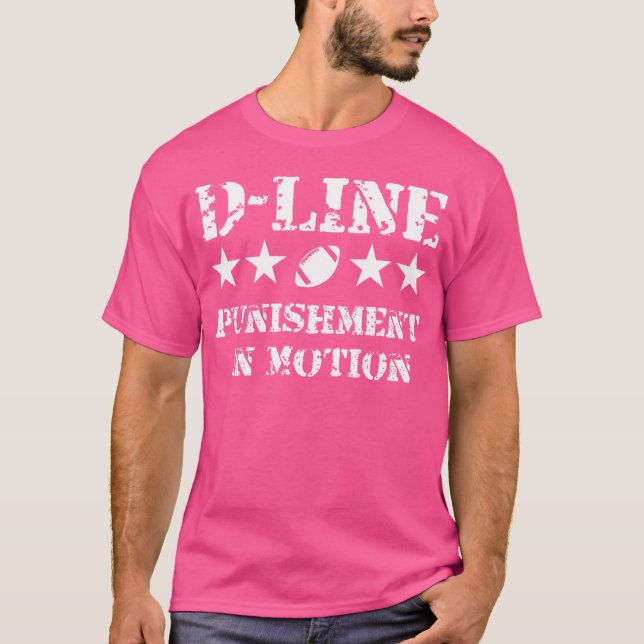 Camiseta Castigo Em Linha D Em Lin Defensivo De Futebol (Frente)