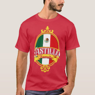 Camiseta Castillo Family Mexico Flag