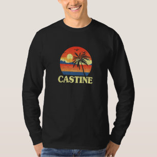 Camiseta Castine Maine Me Summer City Tropical Beach