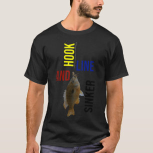Camiseta Casting Dreams Pegando Peixes Citação Vintage