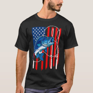 Camiseta Casting para a Liberdade: Sticker de Pesca Cênica