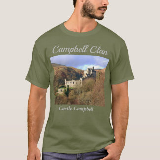 Camiseta Castle Campbell - Scottish Campbell Clan T-Shirt