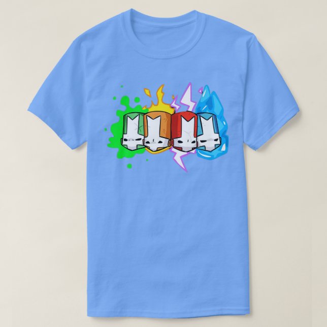 Camiseta Castle Crashers TShirt (Frente do Design)