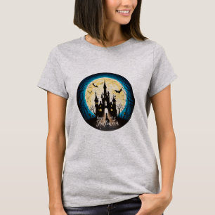 Camiseta Castle Haunted Happy Halloween Creepy
