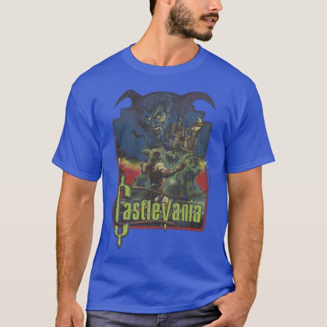 Camiseta Castlevania 1986 funny (Frente)