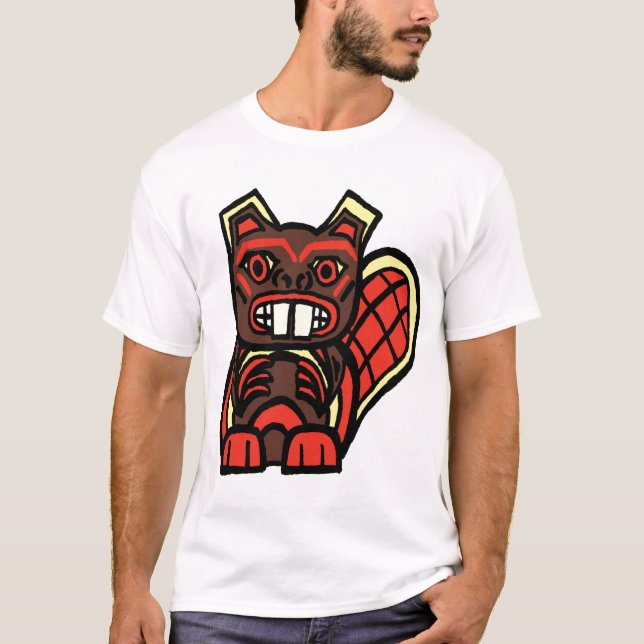 CAMISETA CASTOR DO HAIDA (Frente)