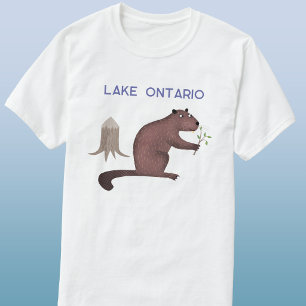 Camiseta Castor do Lago Ontário
