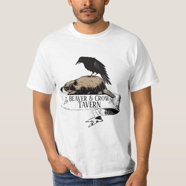 Camiseta Castor e Corvo (Frente)
