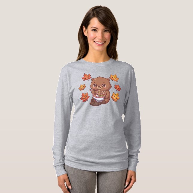 Camiseta Castor Fofo (Frente Completa)