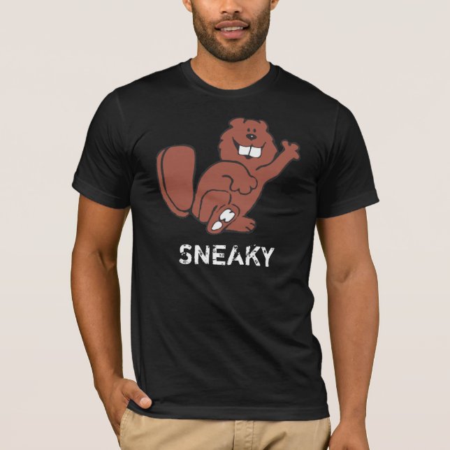Camiseta Castor Sneaky (Frente)